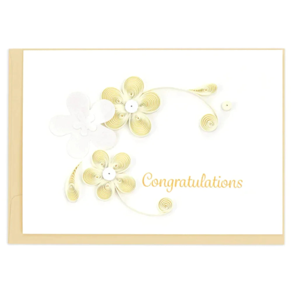 Floral Gift Enclosure Card by Quilling Card (6 Styles)