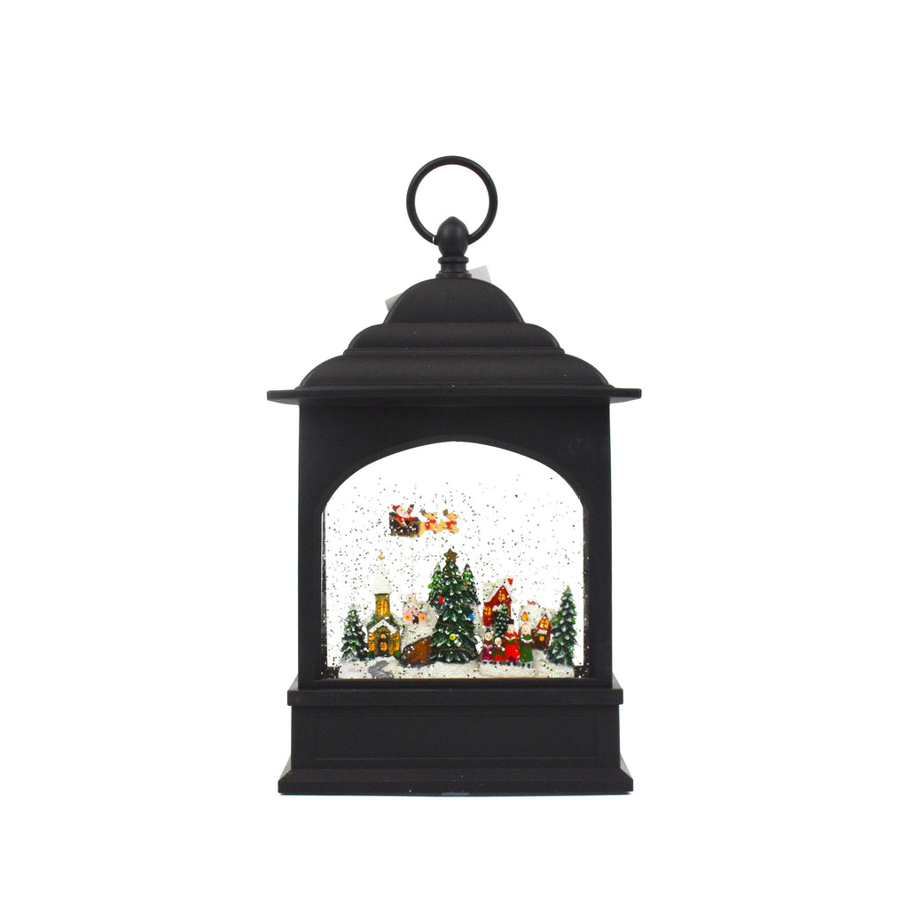 Flying Santa LED Lantern by Oak Street Wholesale