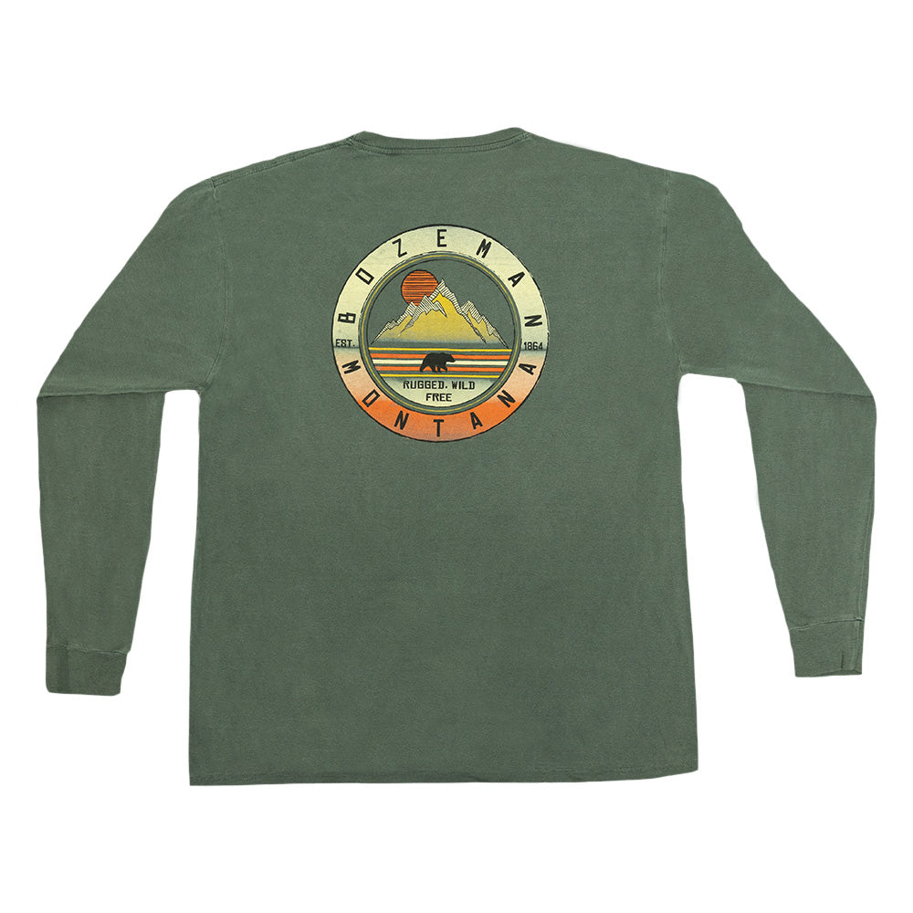 Forest Slow Side Bozeman Long Sleeve Shirt by Lakeshirts