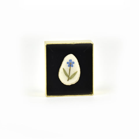 Forget-Me-Not Montana Wildflower Pins by High Country Designs at Montana Gift Corral