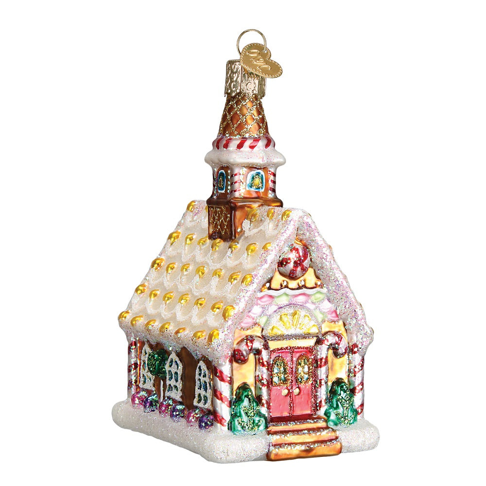 Gingerbread Church Christmas Ornament by Old World Christmas at Montana Gift Corral