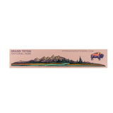 Grand Teton Miniscape Sticker
