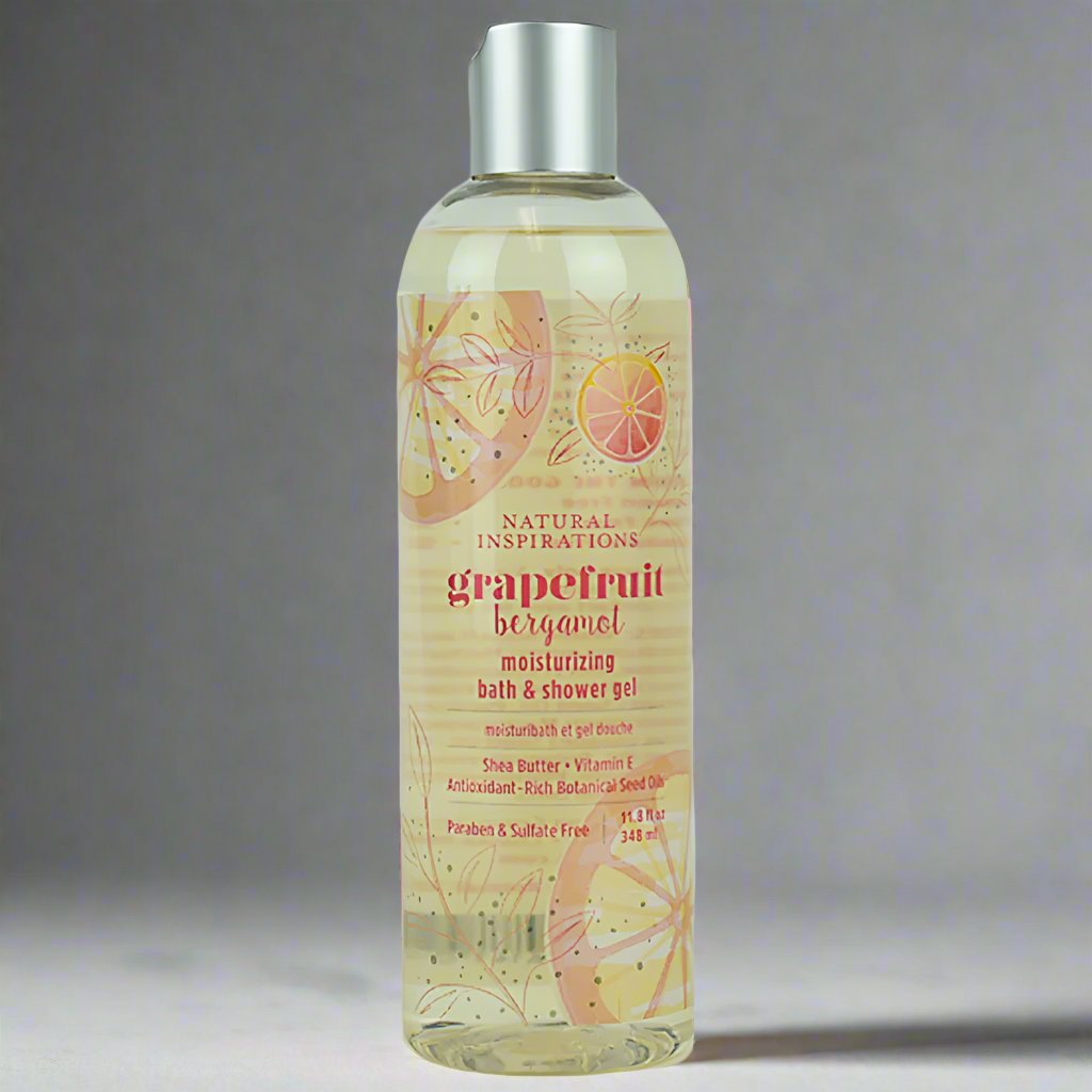 Grapefruit Bergamot Moisturizing Bath and Shower Gel by Natural Inspirations
