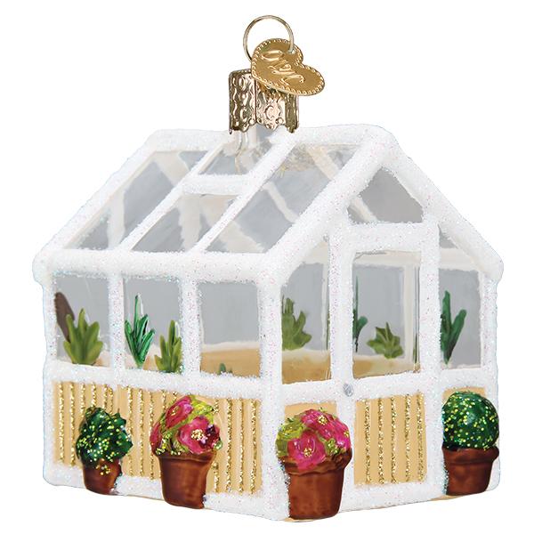  The Greenhouse Ornament by Old World Christmas makes a great ornament gift for any loved one with a green thumb! 