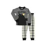 Grey Bear Hugs Kids PJ Set