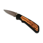 Grizzly Bear Black and Cherry Knife