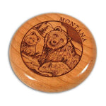 Grizzly Compass Keychain