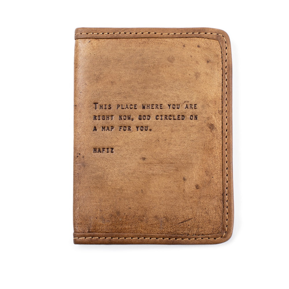 The Leather Passport Covers by Sugarboo & Co. not only protect your passport from potential damage, but also personalize your passport to make it easier to identify!