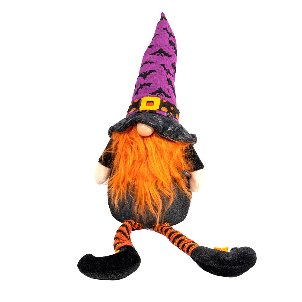 The Halloween Gnome by Oak Street Wholesale gives you all of the best of Halloween in one convenient gnome! 