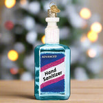 The Hand Sanitizer Ornament by Old World Christmas makes for a great humorous addition to any holiday tree!