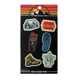 Mini Sticker Sheet by Atomic Child (7 Styles)