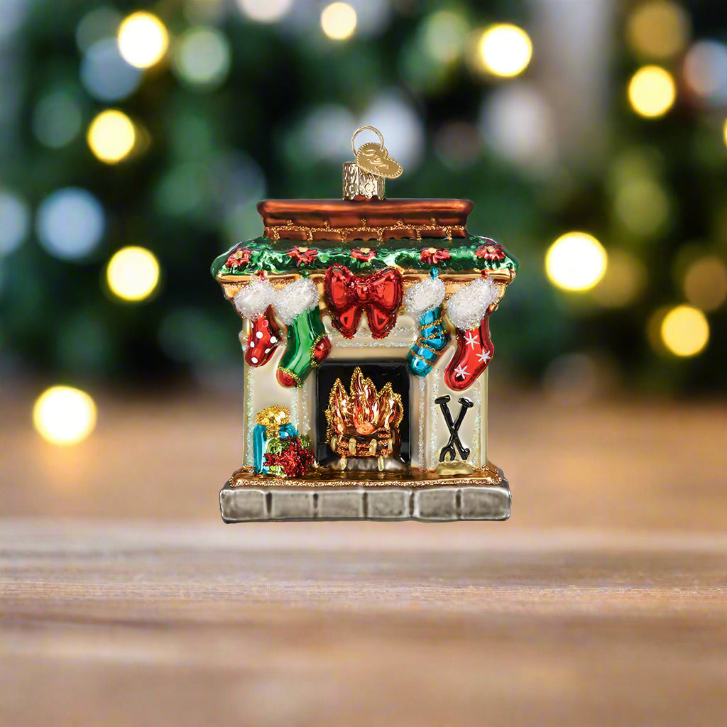 Holiday Hearth Christmas Ornament by Old World Christmas