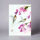 Dean Crouser Hummingbird Floral Greeting Card