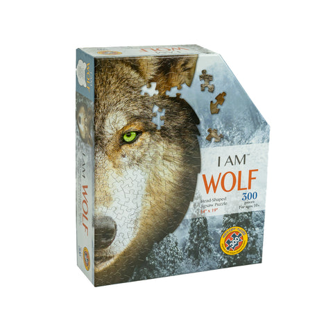 The I am Wolf 300 Piece Puzzle by Madd Capp is fun for the whole family! 