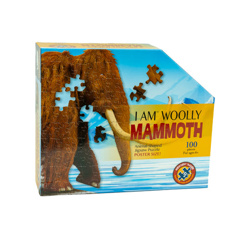 I am Woolly Mammoth 100 Piece Puzzle by Madd Capp