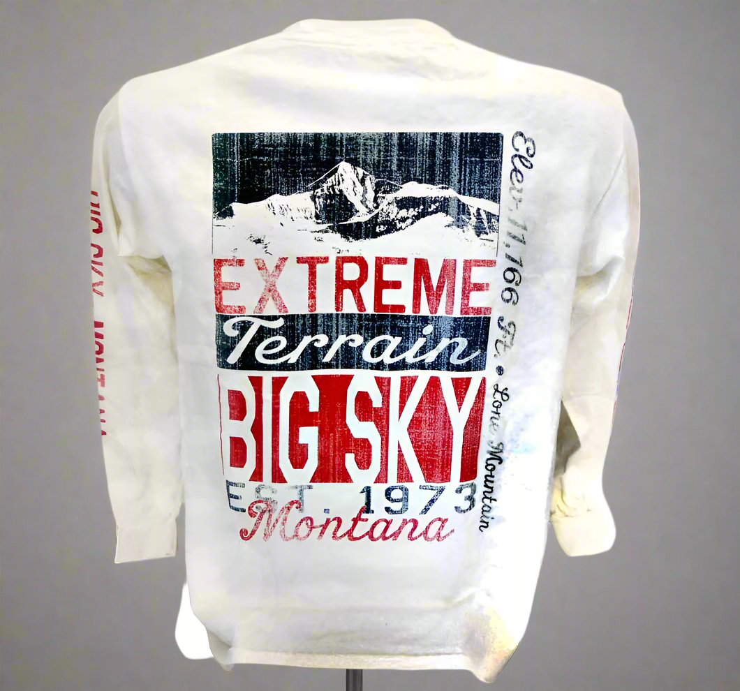 Ivory Granite Lake Long Sleeve Shirt
