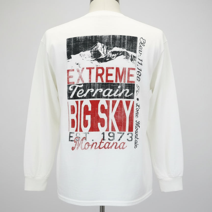 Ivory Granite Lake Long Sleeve Shirt