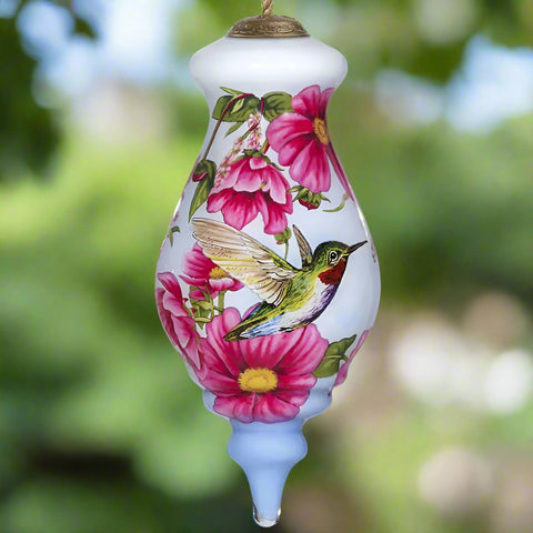 Jane Shasky Hummingbirds Christmas Ornament