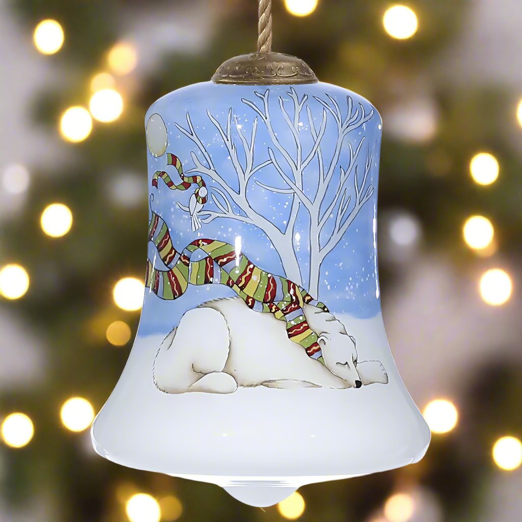 Joy Hall Dreaming of a White Christmas Ornament
