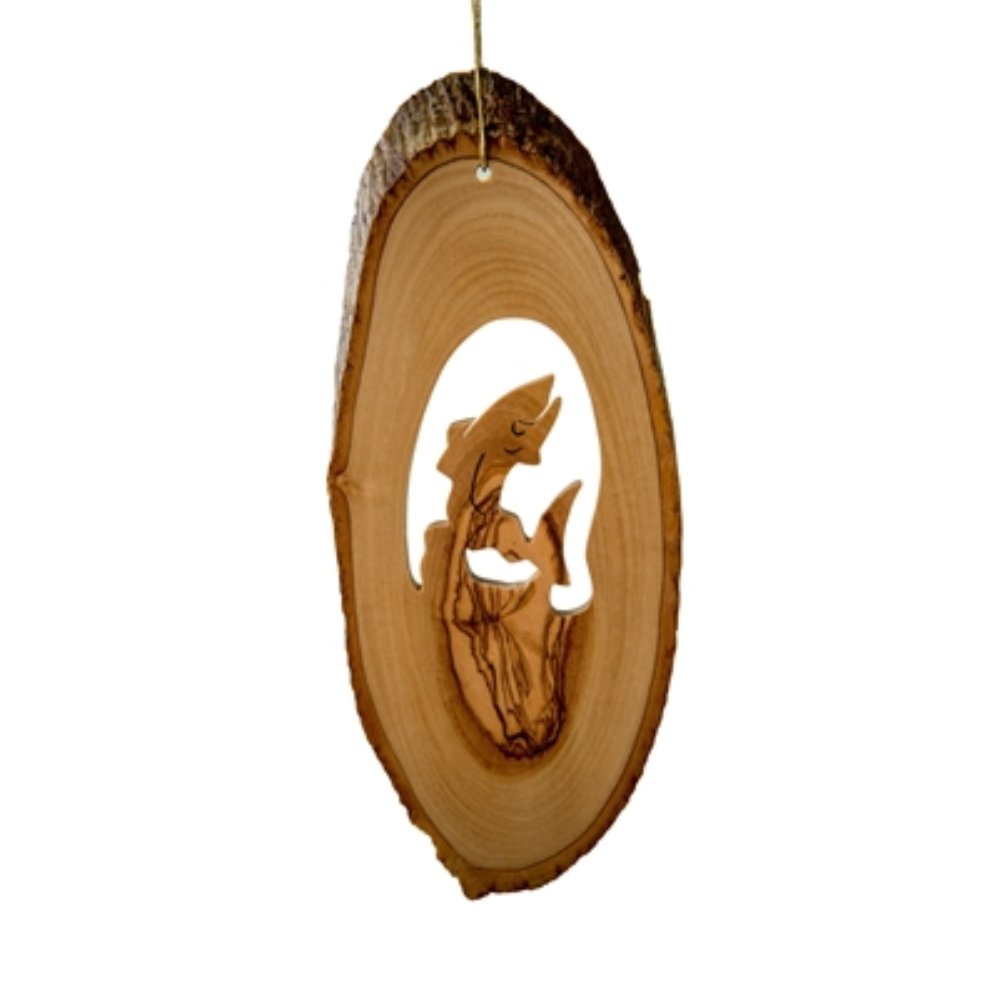 Jumping Fish Ornament by EarthWood