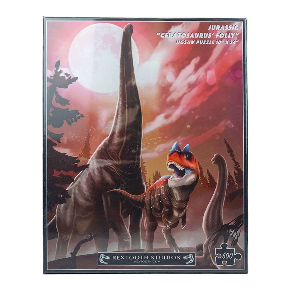 Jurassic Jigsaw Puzzle by Rextooth Studios