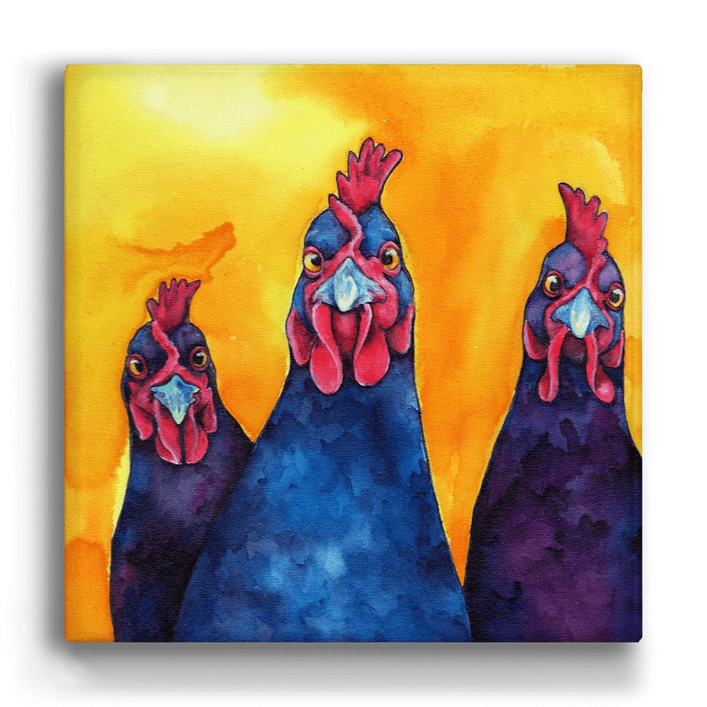 The Girls Metal Box Wall Art by Karen Savory from Meissenburg Designs at Montana Gift Corral