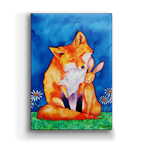 Karon Savory An Unlikely Love Metal Box Wall Art by Meissenburg Designs