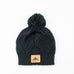 Knit Beanie with Leather Patch by Montana Life