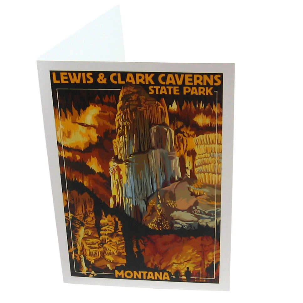 Lewis and Clark Greeting Card by Lantern Press