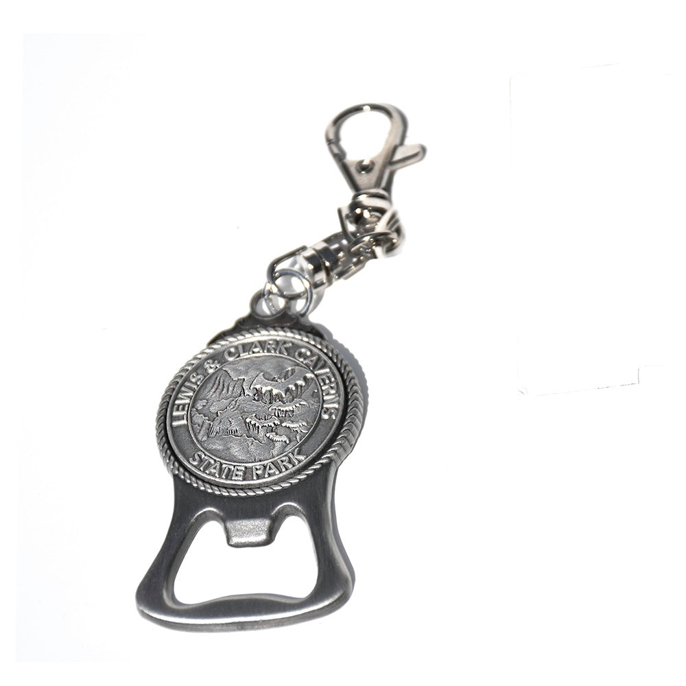 Lewis & Clark Caverns State Park Bottle Opener Key Ring