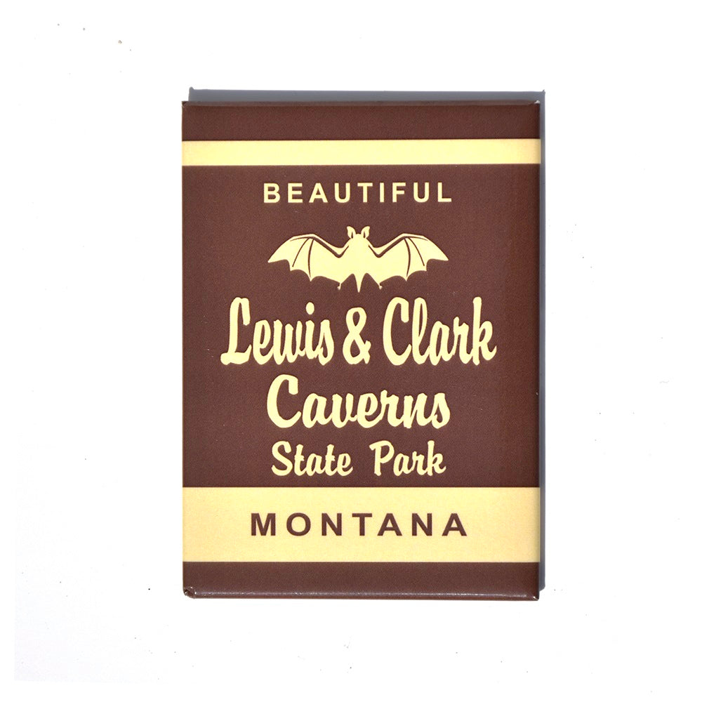 Lewis and Clark Caverns State Park Marker Magnet at Montana Gift Corral
