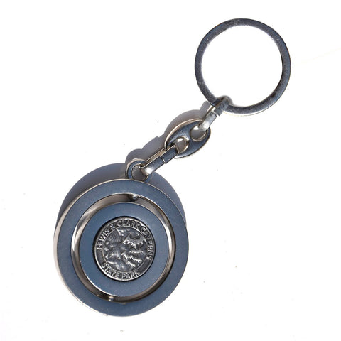 Lewis and Clark Cavern State Park Spinner Key Ring by Dutch American Import Trading