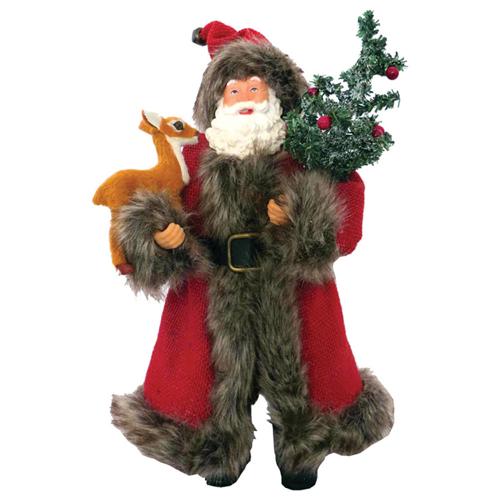 Little Friend and Santa Tabletop Santa
