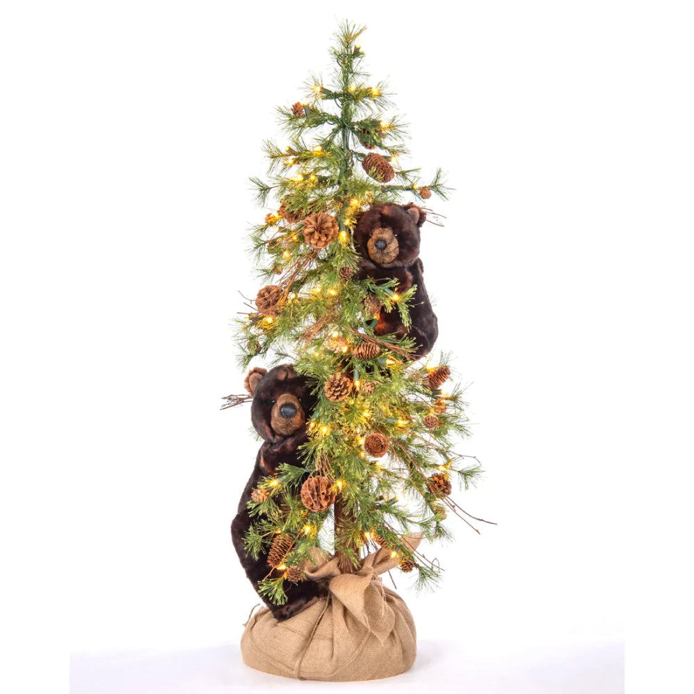 The Longleaf Pine Play Tree Cinnamon Bears by Ditz Designs is a wonderful festive addition to any Ditz collection or a great place to begin!