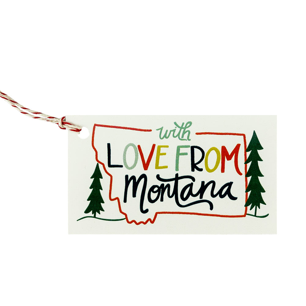  The Love Montana Tag by KTF Designs is a lovely designed tag that attaches to any wrapped gift or gift bag that shows you exactly where your gift is coming from.