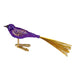Purple Lovebird Christmas Clip-On Ornament by Old World Christmas at Montana Gift Corral
