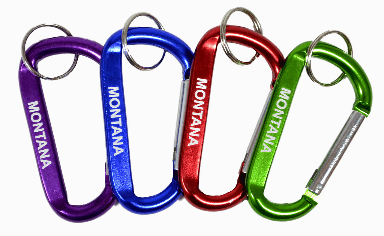 Montana Carabiner Keychain