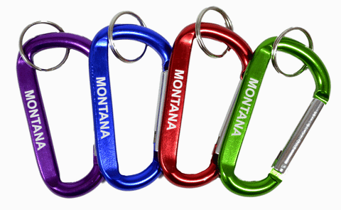 Montana Carabiner Keychain
