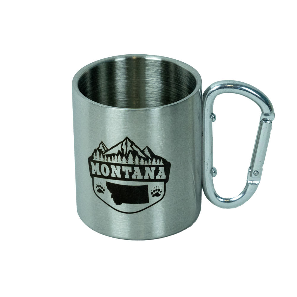 Montana Mountain State Carabiner Handle Mug by The Hamilton Group