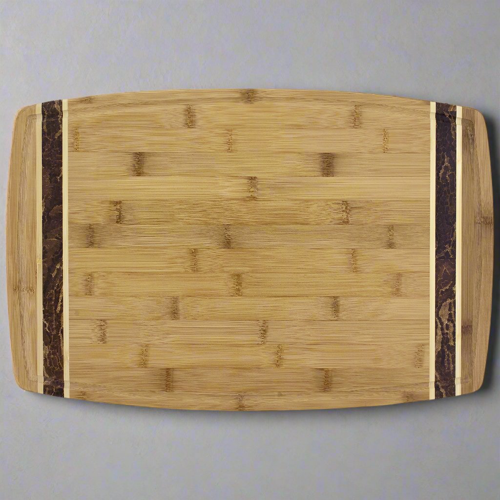 Marbled Bamboo Cutting Board by Totally Bamboo
