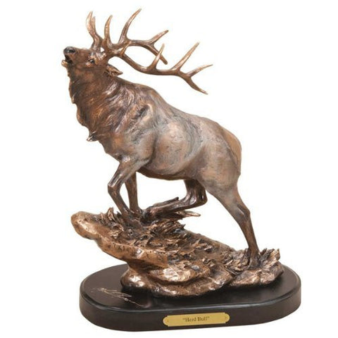 Marc Pierce Herd Bull Elk Sculpture