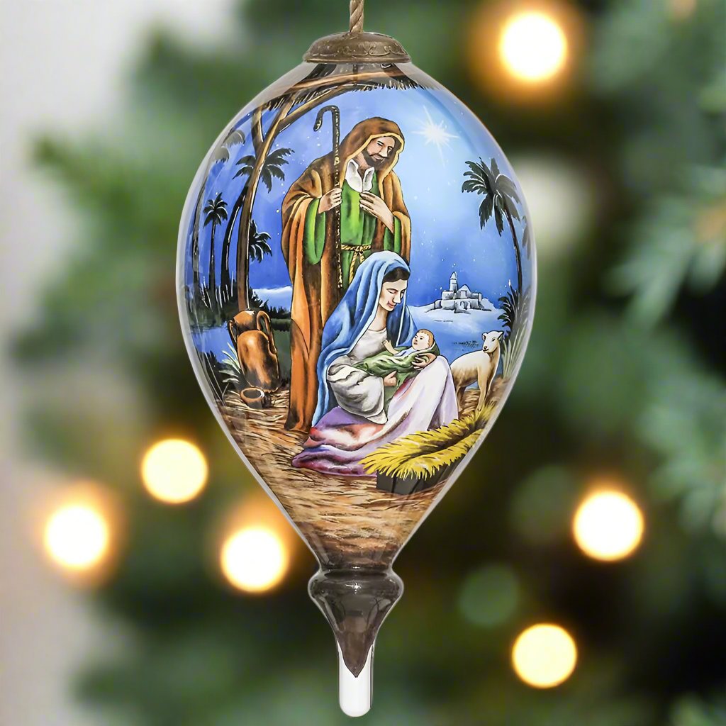 Marcello Corti Holy Family Christmas Ornament