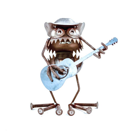 Medium Gnome Be Gone Cowboy with Guitar by Fred Conlon by Sugarpost at Montana Gift Corral