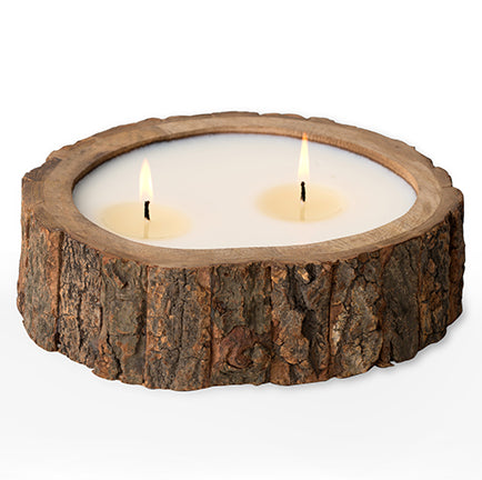 Medium Tree Bark Candle