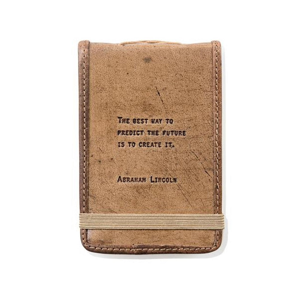 Mini Abraham Lincoln Leather Journal