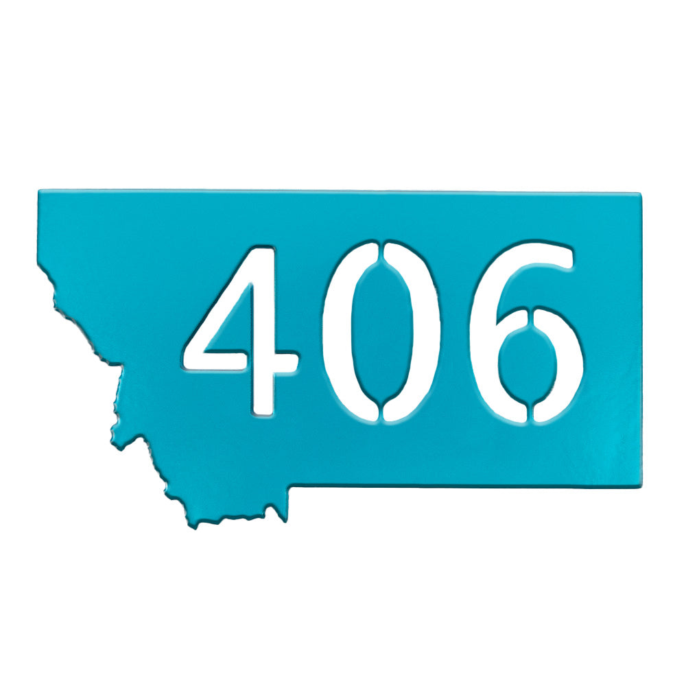 Montana 406 Magnet - Aqua