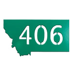 Montana 406 Magnet - Green