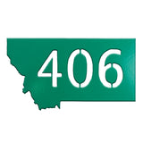 Montana 406 Magnet - Green