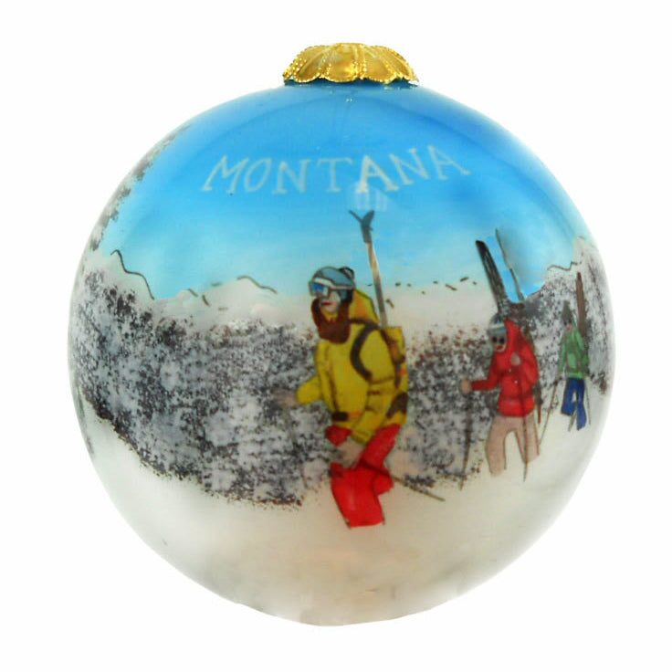 Montana Back Country Skiers Ornament