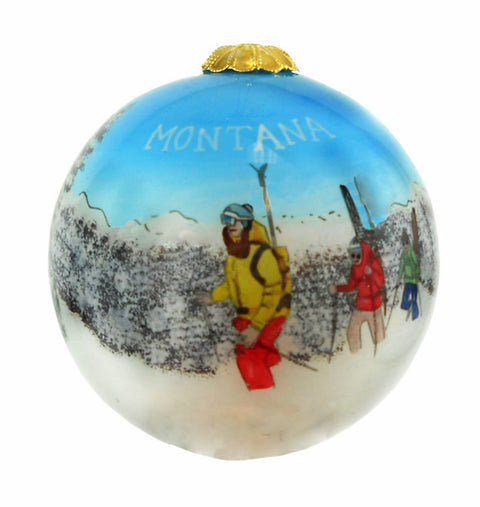 Montana Back Country Skiers Ornament